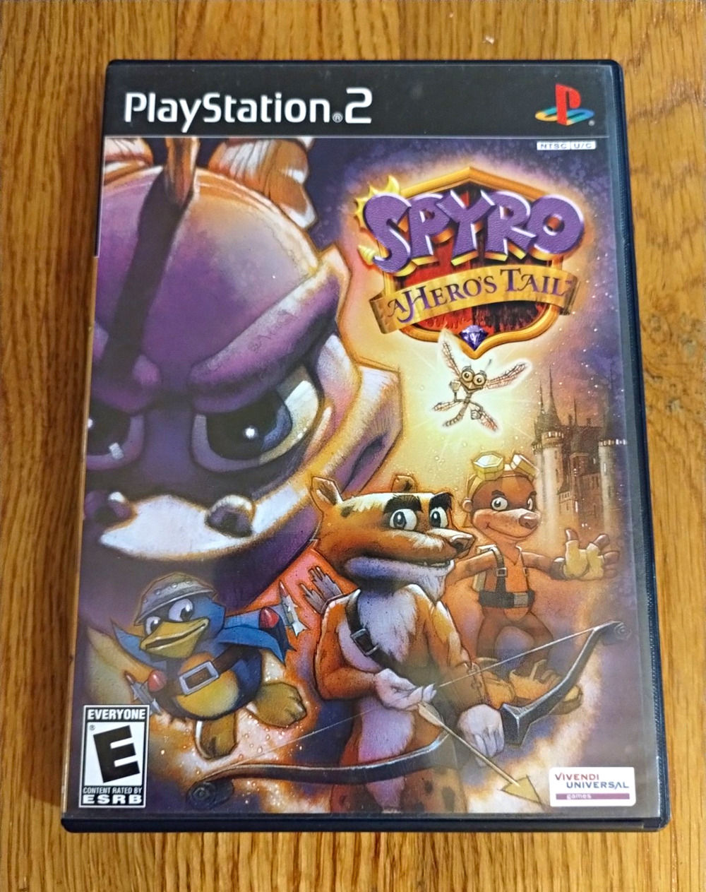 Spyro: A Hero's Tail (PlayStation 2 PS2) Vivendi Case & Manual Included CIB